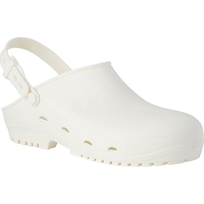 REPOSA Safe Zuecos Sanitarios Mujer y Hombre en Goma, Zapatos Sanitarios Anatómicos con Correa Trasera Ajustable, Suela Antideslizante, Puntera de Seguridad, Zuecos Enfermera Antishock Transpirables REPOSA Safe Zuecos Sanitarios Mujer y Hombre en Goma, Zapatos Sanitarios Anatómicos con Correa Trasera Ajustable, Suela Antideslizante, Puntera de Seguridad, Zuecos Enfermera Antishock Transpirables