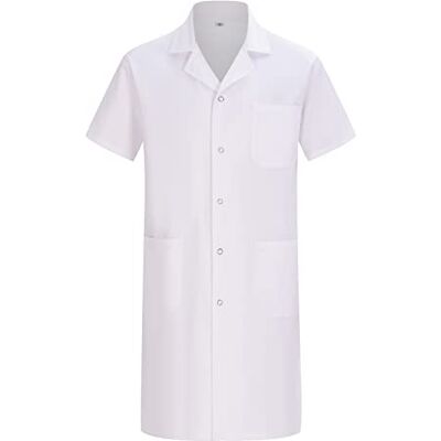 MISEMIYA Bata Laboratorio Unisex Bata Blanca Laboratorio Hombre Bata Medico Mujer Bata de Laboratorio Hombre Q8162 XXL, Blanco MISEMIYA Bata Laboratorio Unisex Bata Blanca Laboratorio Hombre Bata Medico Mujer Bata de Laboratorio Hombre Q8162 XXL, Blanco