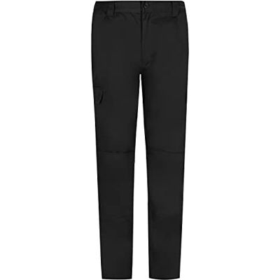 MISEMIYA Work Utility Trousers , Pantalones de utilidades de Trabajo Hombre, Noir, MISEMIYA Work Utility Trousers , Pantalones de utilidades de Trabajo Hombre, Noir,