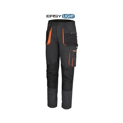 Beta 7860G Talla 5XL Pantalones de trabajo ligeros Easy, en tela T/C, con bolsillos para piezas pequeñas y cinta para martillos, gris Beta 7860G Talla 5XL Pantalones de trabajo ligeros Easy, en tela T/C, con bolsillos para piezas pequeñas y cinta para martillos, gris