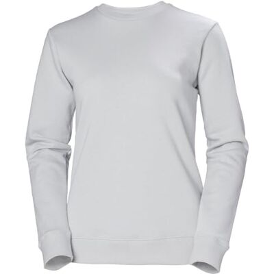 HH Workwear Helly Hansen Workwear Women's W Classic Sweatshirt, Grey Fog, L HH Workwear Helly Hansen Workwear Women's W Classic Sweatshirt, Grey Fog, L