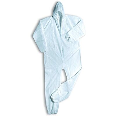 Rostaing Mono desechable anti-salissures, color blanco, M Rostaing Mono desechable anti-salissures, color blanco, M