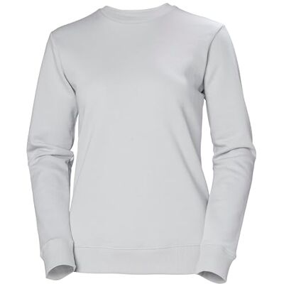 HH Workwear Helly Hansen Workwear Women's W Classic Sweatshirt, Grey Fog, S HH Workwear Helly Hansen Workwear Women's W Classic Sweatshirt, Grey Fog, S