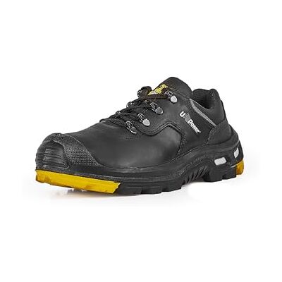 Upower Linea BAU & BUILDING YARVIS Calzado de Seguridad, S3 HRO SRC CI, Negro/Amarillo, 45 Tamaño Upower Linea BAU & BUILDING YARVIS Calzado de Seguridad, S3 HRO SRC CI, Negro/Amarillo, 45 Tamaño