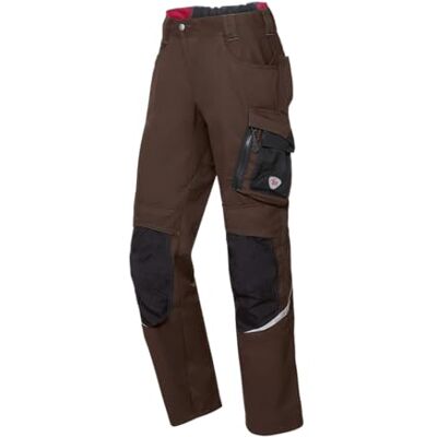 BP Workwear Pantalón de trabajo para hombre (poliéster y algodón, talla 62n), color marrón y negro BP Workwear Pantalón de trabajo para hombre (poliéster y algodón, talla 62n), color marrón y negro
