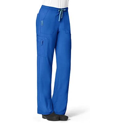 Carhartt Pantalón Cargo Cross-Flex con Corte de Bota para Mujer, Azul Real, X-Small Carhartt Pantalón Cargo Cross-Flex con Corte de Bota para Mujer, Azul Real, X-Small