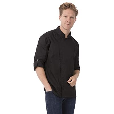 Chef Works Hartford Coat chaquetillas de Chef, Negro (, XXL para Hombre Chef Works Hartford Coat chaquetillas de Chef, Negro (, XXL para Hombre