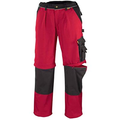 teXXor 20-008352-25 Pantalones de trabajo para hombre, color rojo, talla 52 teXXor 20-008352-25 Pantalones de trabajo para hombre, color rojo, talla 52