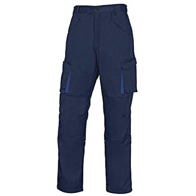 Deltaplus Delta Plus M2GI2VEGT Mach2 Chaleco de trabajo (poliéster y algodón), 3XL, Azul marino y azul real. Deltaplus Delta Plus M2GI2VEGT Mach2 Chaleco de trabajo (poliéster y algodón), 3XL, Azul marino y azul real.
