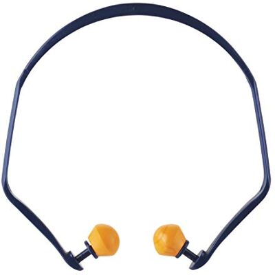 3M Tapones con banda 1310, ligeros y cómodos, sin presión, protección auditiva contra niveles de ruido comprendidos entre 87-98 dB (SNR: 26 dB), 1 kit con 2 pares de repuesto 3M Tapones con banda 1310, ligeros y cómodos, sin presión, protección auditiva contra niveles de ruido comprendidos entre 87-98 dB (SNR: 26 dB), 1 kit con 2 pares de repuesto