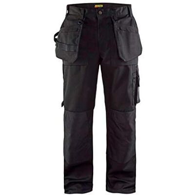 BLÅKLÄDER Pantalones multifunción, color negro, C156 BLÅKLÄDER Pantalones multifunción, color negro, C156