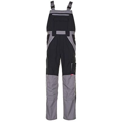 Planam Plaline peto de trabajo talla 56 en negro/zinc Planam Plaline peto de trabajo talla 56 en negro/zinc
