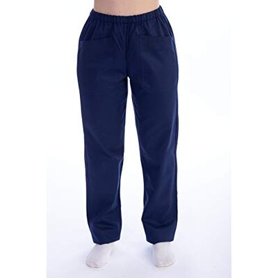 GIMA Pantalones de algodón y poliéster, unisex, talla M, color azul GIMA Pantalones de algodón y poliéster, unisex, talla M, color azul