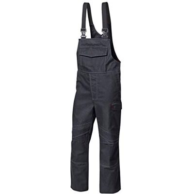 BP 2671-830-38 rotected Pantalón de peto para hombre (aramida, viscosa y otras fibras, talla 46n), color azul y negro BP 2671-830-38 rotected Pantalón de peto para hombre (aramida, viscosa y otras fibras, talla 46n), color azul y negro