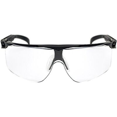 3M Maxim Gafas de seguridad montura negra PC ocular incoloro recubrimiento DX (1 gafa/bolsa) 3M Maxim Gafas de seguridad montura negra PC ocular incoloro recubrimiento DX (1 gafa/bolsa)