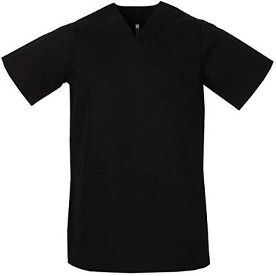 MISEMIYA Casaca Unisex MÉDICO Enfermera Uniforme Limpieza Laboral ESTÉTICA Dentista Veterinaria Sanitario HOSTELERÍA Ref.817 L, Negro MISEMIYA Casaca Unisex MÉDICO Enfermera Uniforme Limpieza Laboral ESTÉTICA Dentista Veterinaria Sanitario HOSTELERÍA Ref.817 L, Negro
