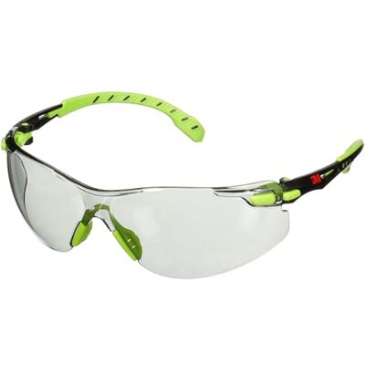 3M 1000 Gafas de seguridad, montura verde/negro, recubrimiento antiempañante/antirrayaduras Scotchgard (K y N), lente gris claro para interior/exterior, -EU, 1 por paquete 3M 1000 Gafas de seguridad, montura verde/negro, recubrimiento antiempañante/antirrayaduras Scotchgard (K y N), lente gris claro para interior/exterior, -EU, 1 por paquete