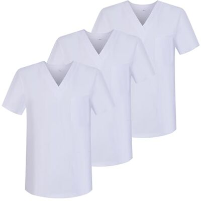 MISEMIYA Paquete 3 Unidades CASACA SANITARIO UNISEX UNIFORMES SANITARIOS 3-6801 MISEMIYA Paquete 3 Unidades CASACA SANITARIO UNISEX UNIFORMES SANITARIOS 3-6801