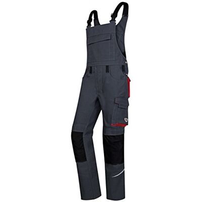 BP 1804 720 Pantalones de peto para hombre, varios modelos, color antracita/rojo/50 N BP 1804 720 Pantalones de peto para hombre, varios modelos, color antracita/rojo/50 N