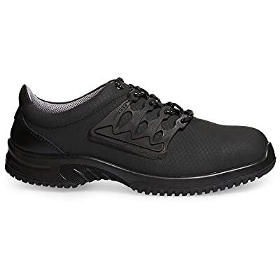 Abeba 1765 UNI6 Zapato bajo S3 SRC, color negro, talla 45 Abeba 1765 UNI6 Zapato bajo S3 SRC, color negro, talla 45