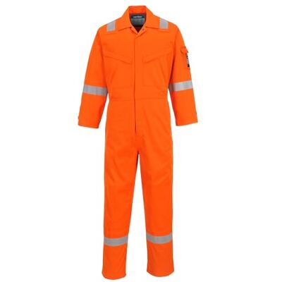 Portwest Araflame Silver Coverall Color: Orange Talla: 40 Portwest Araflame Silver Coverall Color: Orange Talla: 40