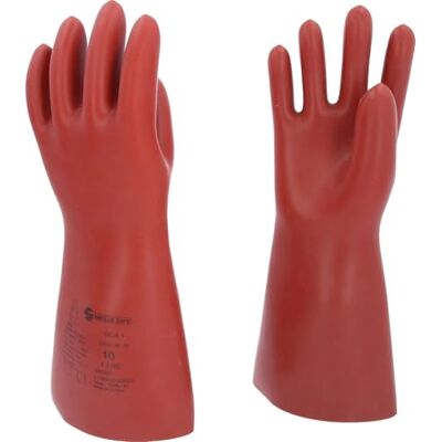 KS Tools Glove for electricians with protective insulation, size 10, red KS Tools Glove for electricians with protective insulation, size 10, red