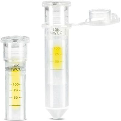 SARTORIUS Vivaspin 500 Concentradores centrífugos de policarbonato (PC) con tapa, membrana de polietersulfona (PES), 5 kDa MWCO, volumen de 500 ml, 50 mm de longitud, 100 unidades SARTORIUS Vivaspin 500 Concentradores centrífugos de policarbonato (PC) con tapa, membrana de polietersulfona (PES), 5 kDa MWCO, volumen de 500 ml, 50 mm de longitud, 100 unidades
