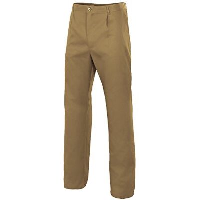 VELILLA Pantalón Industria Base, Color Beige, Talla 56 VELILLA Pantalón Industria Base, Color Beige, Talla 56