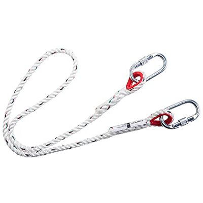 Portwest Linea De Amarre De Restricción Sencilla, Color: Blanco, Portwest Linea De Amarre De Restricción Sencilla, Color: Blanco,