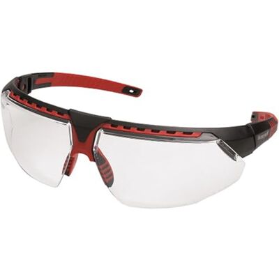 GIMA Safety Products Avatar Gafas de seguridad con montura de lente transparente, color negro GIMA Safety Products Avatar Gafas de seguridad con montura de lente transparente, color negro