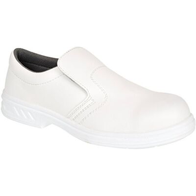 Portwest FW58 Zapato de Trabajo Slip On Borde Superior Acolchado Ligero Portwest FW58 Zapato de Trabajo Slip On Borde Superior Acolchado Ligero