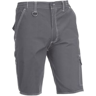 Juba Pantalón Corto Multibolsillos 68% algodón, 30% poliéster y 2% Elastano, 260 g/m², Gris, M Juba Pantalón Corto Multibolsillos 68% algodón, 30% poliéster y 2% Elastano, 260 g/m², Gris, M