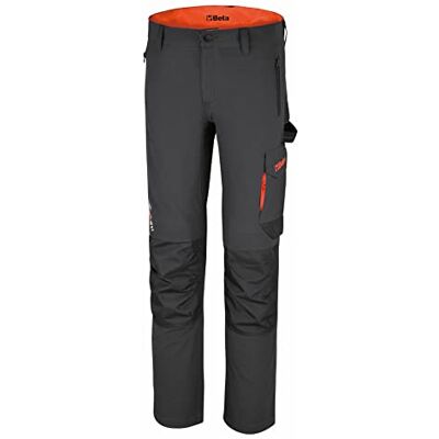 Beta 7660G Pantalones de Trabajo Multibolsillos, Slim Fit, elásticos, de 86% Nailon y 14% Elastano, con Bolsillos Reforzados, Entrepierna Resistente y Cintura más Alta en la Parte Trasera, Color Beta 7660G Pantalones de Trabajo Multibolsillos, Slim Fit, elásticos, de 86% Nailon y 14% Elastano, con Bolsillos Reforzados, Entrepierna Resistente y Cintura más Alta en la Parte Trasera, Color