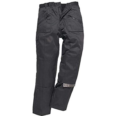 Portwest Lined Action Trousers, colorBlack talla XL Portwest Lined Action Trousers, colorBlack talla XL