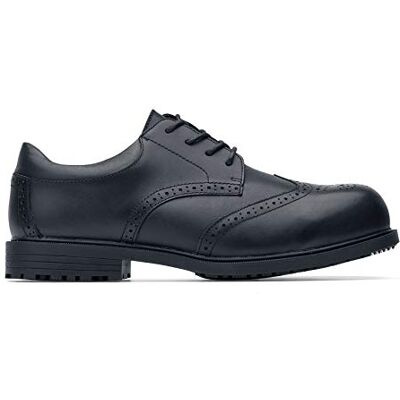 Shoes for Crews Zapatos de seguridad EXECUTIVE WINGTIP II ST de , para hombre y mujeres, número 45, Negro Shoes for Crews Zapatos de seguridad EXECUTIVE WINGTIP II ST de , para hombre y mujeres, número 45, Negro
