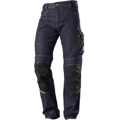 BP Workwear Pantalones vaqueros unisex, algodón y elastano, talla 40/30, color azul BP Workwear Pantalones vaqueros unisex, algodón y elastano, talla 40/30, color azul