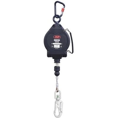 JSP Limitador de caudal retráctil, aplicación Atex, 10 m de longitud () JSP Limitador de caudal retráctil, aplicación Atex, 10 m de longitud ()