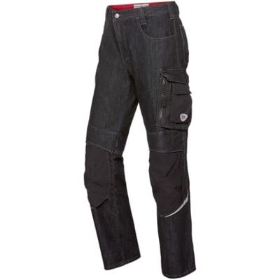 BP Workwear Pantalones vaqueros unisex, algodón y elastano, color negro, talla 38/30 BP Workwear Pantalones vaqueros unisex, algodón y elastano, color negro, talla 38/30