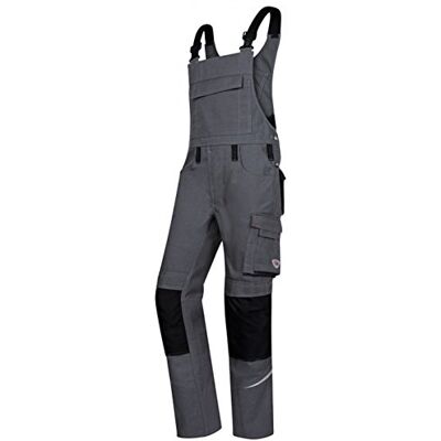 BP 1804 720 Pantalones de peto para hombre, varios modelos, color gris oscuro, negro y azul BP 1804 720 Pantalones de peto para hombre, varios modelos, color gris oscuro, negro y azul