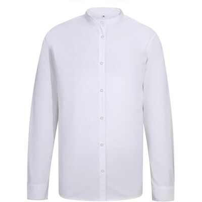 MISEMIYA Camisa Camarera Mujer con Mangas LARGAS Uniforme HOSTELERIA Mujer 7271 XXL, Blanco MISEMIYA Camisa Camarera Mujer con Mangas LARGAS Uniforme HOSTELERIA Mujer 7271 XXL, Blanco
