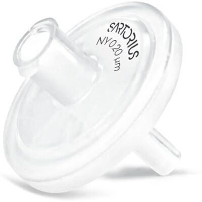 SARTORIUS Minisart NY15 Filtros para jeringa (polipropileno, 50 unidades, 0,2 µm, 15 mm de diámetro), color blanco SARTORIUS Minisart NY15 Filtros para jeringa (polipropileno, 50 unidades, 0,2 µm, 15 mm de diámetro), color blanco