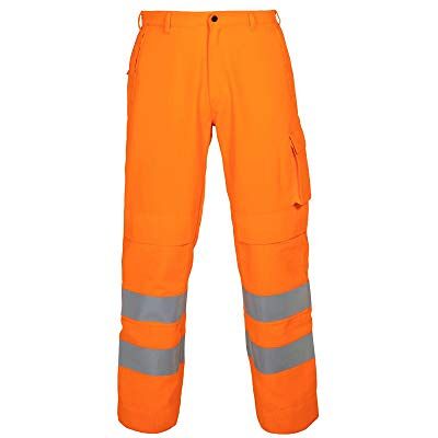 Hydrowear S Maini -46 S Pantalón de trabajo (cintura alta, talla 46/S), color naranja Hydrowear S Maini -46 S Pantalón de trabajo (cintura alta, talla 46/S), color naranja