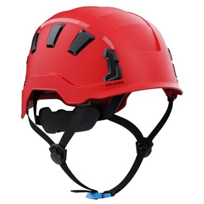 Irudek OREKA II Vent MIPS Rojo – Casco ventilado con tecnología MIPS para Trabajos en Altura, ABS Ultraligero, Sistema ROUNDFIT, Chip NFC, Ranuras universales 30 mm, Certificado EN 397 y EN 12492 Irudek OREKA II Vent MIPS Rojo – Casco ventilado con tecnología MIPS para Trabajos en Altura, ABS Ultraligero, Sistema ROUNDFIT, Chip NFC, Ranuras universales 30 mm, Certificado EN 397 y EN 12492