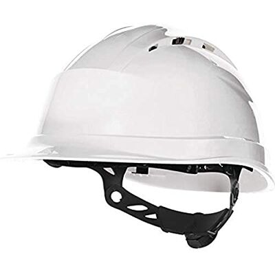 Deltaplus Delta plus Casco obra ventilado polipropileno ajuste rotor blanco Deltaplus Delta plus Casco obra ventilado polipropileno ajuste rotor blanco