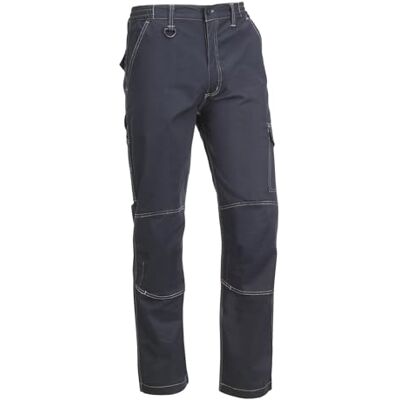 Juba Pantalón Flex Light Multibolsillos 57% algodón, 40% poliéster y 3% Elastano de 200 g/m², Marino, 3XL Juba Pantalón Flex Light Multibolsillos 57% algodón, 40% poliéster y 3% Elastano de 200 g/m², Marino, 3XL