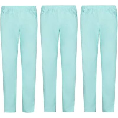 MISEMIYA Pack 3 Pcs PANTALÓN Sanitario Unisex Uniforme Sanitario Uniformes MEDICOS PANTALÓN DE Trabajo XS, Turquesa MISEMIYA Pack 3 Pcs PANTALÓN Sanitario Unisex Uniforme Sanitario Uniformes MEDICOS PANTALÓN DE Trabajo XS, Turquesa