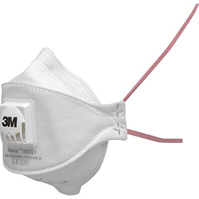 3M Aura Mascarilla para partículas, FFP3, con válvula, , Talla única 3M Aura Mascarilla para partículas, FFP3, con válvula, , Talla única