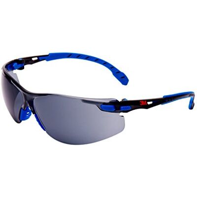 3M Solus gafas de seguridad, antiniebla, lente transparente, Azul/marco negro 3M Solus gafas de seguridad, antiniebla, lente transparente, Azul/marco negro