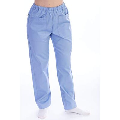 GIMA pantalones, Algodón/Poliéster, Unisex, Talla S, Color Azul GIMA pantalones, Algodón/Poliéster, Unisex, Talla S, Color Azul