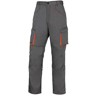 Deltaplus Delta Plus M2GI2VEGT Mach2 Chaleco de trabajo (poliéster y algodón), L, Gris-Naranja Deltaplus Delta Plus M2GI2VEGT Mach2 Chaleco de trabajo (poliéster y algodón), L, Gris-Naranja